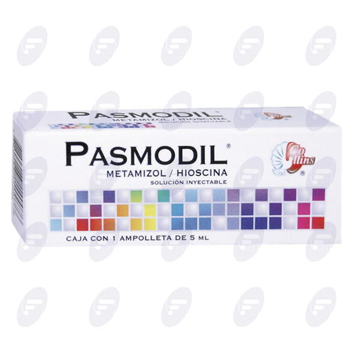 [034071] PASMODIL 20 MG/2.5 GR.CAJA C/1 AMP.5 ML.