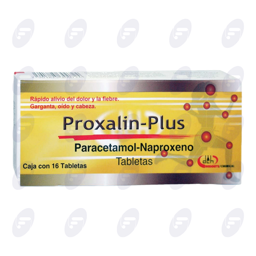 [003064] PROXALIN-PLUS 250/300 MG.CAJA C/16 TABS.