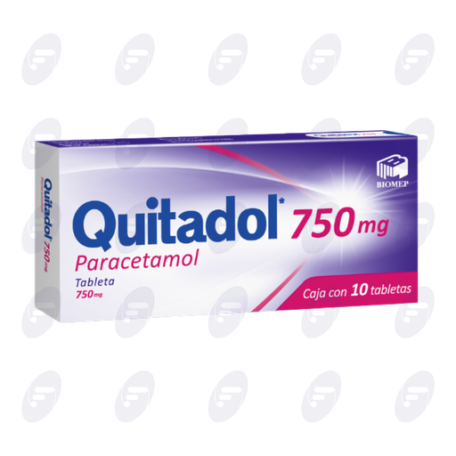 [151015] QUITADOL          750 MG.CAJA C/10 TABS.