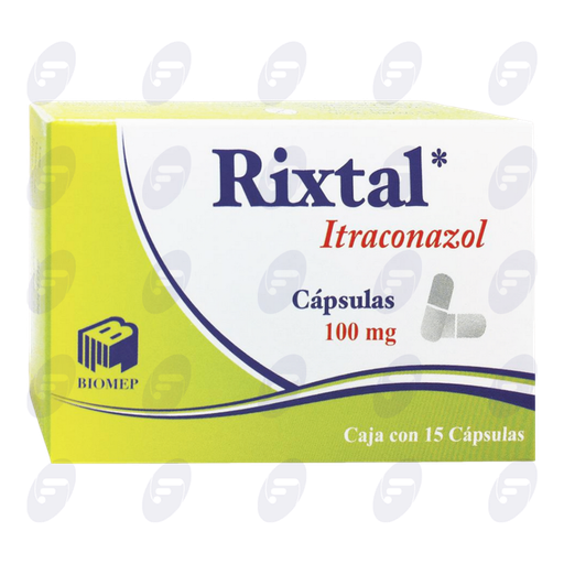 [151023] RIXTAL           100 MG. CAJA C/15 CAPS.