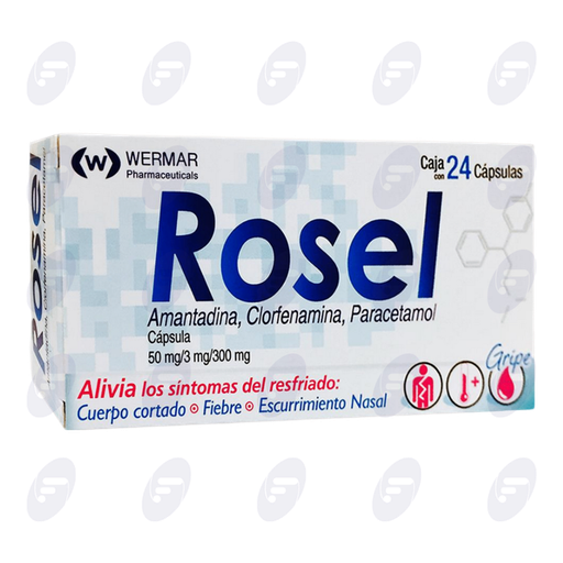 [157009] ROSEL                    CAJA C/24 CAPS.