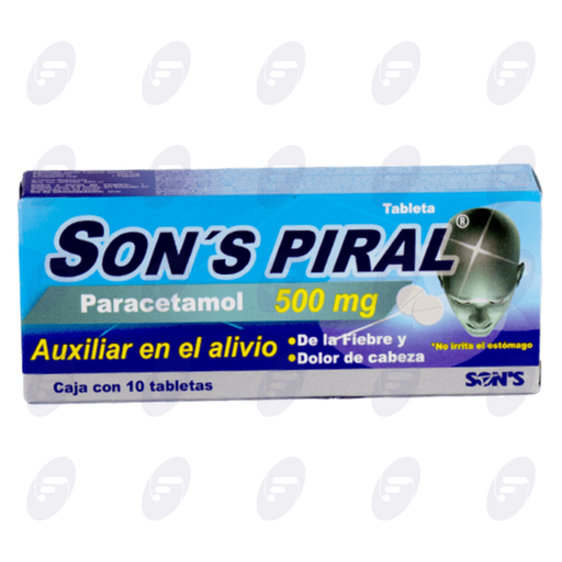 [013120] SONS PIRAL        500 MG.CAJA C/10 TABS.