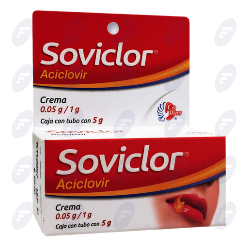 [034114] SOVICLOR         50 MG.TUBO C/5 GR.CREMA