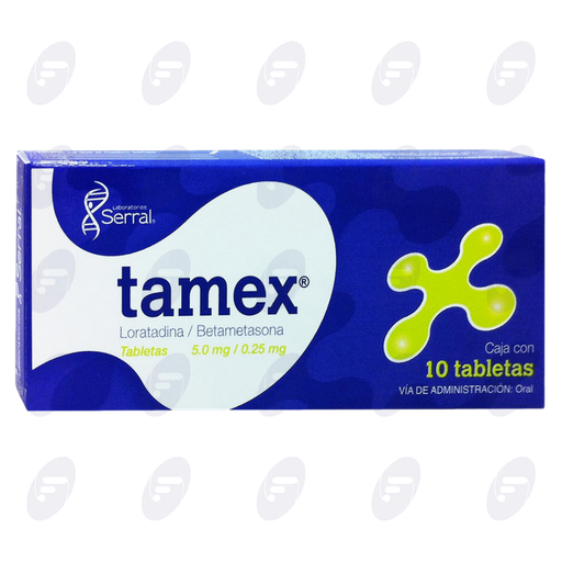 [052090] TAMEX                CAJA CON 10 TABS.