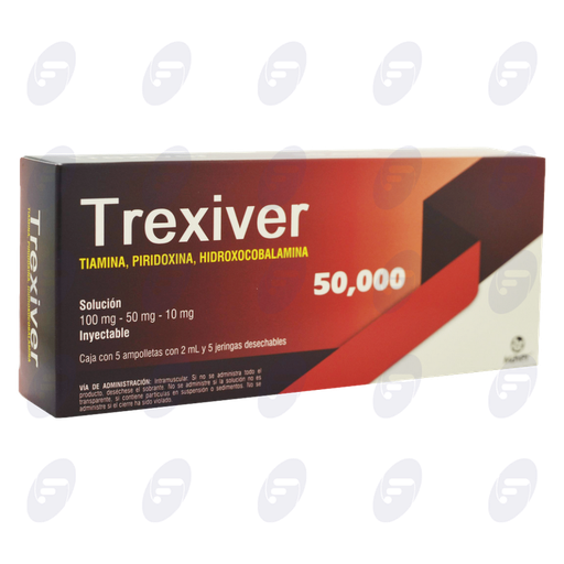 [031330] TREXIVER 50,000 CAJA C/5 AMP C/2 ML