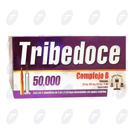 [066020] TRIBEDOCE   C/J 50,000 MCG.C/5 AMP.2 ML.