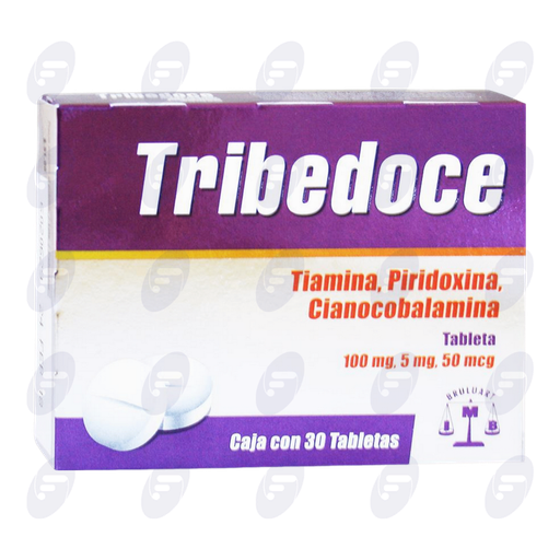 [066019] TRIBEDOCE  (COMPLEJO B)  CAJA C/30 TABS.