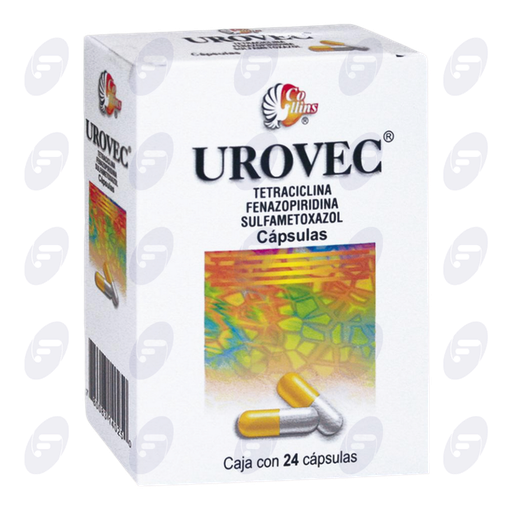 [034089] UROVEC                   CAJA C/24 CAPS.