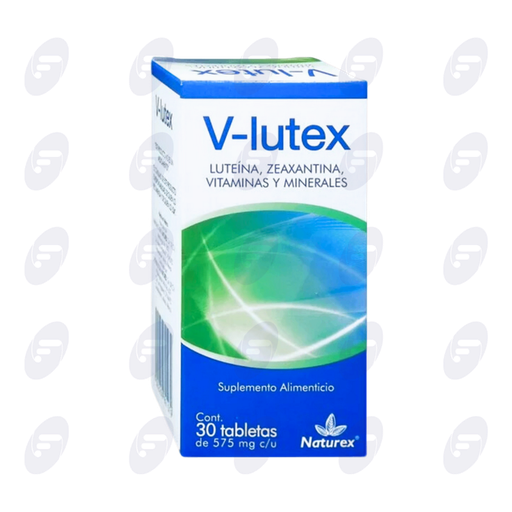 [091002] V-LUTEX     CAJA C/30 TABS