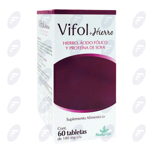[091033] VIFOL   HIERRO FCO.C/60 TABS.