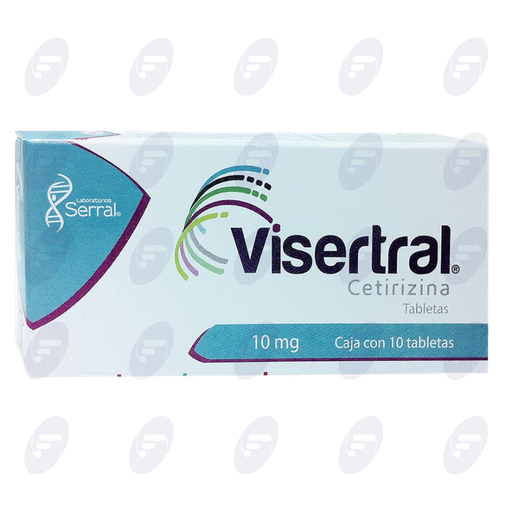 [052066] VISERTRAL (CETIRIZINA)   10MG. C/10 TAB.