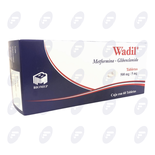 [151081] WADIL        500 MG/5 MG.CAJA C/60 TABS.