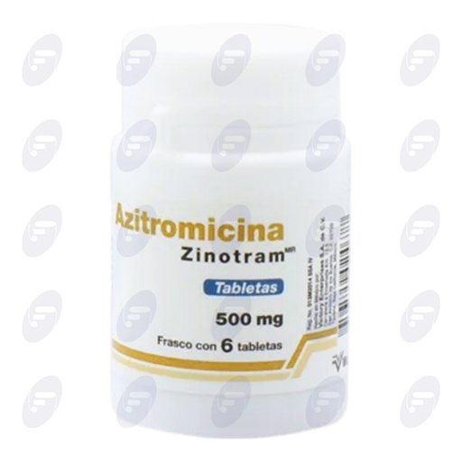 [152037] ZINOTRAM 500 MG  FRASCO C/6TABS