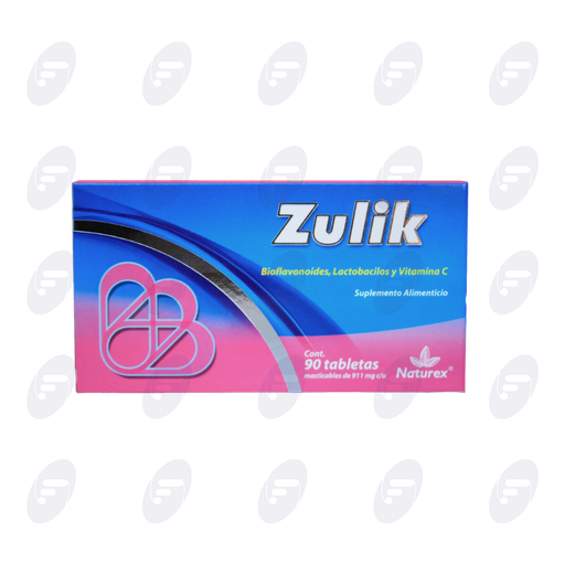 [091067] ZULIK   CAJA C/90  TABS MASTICABLE
