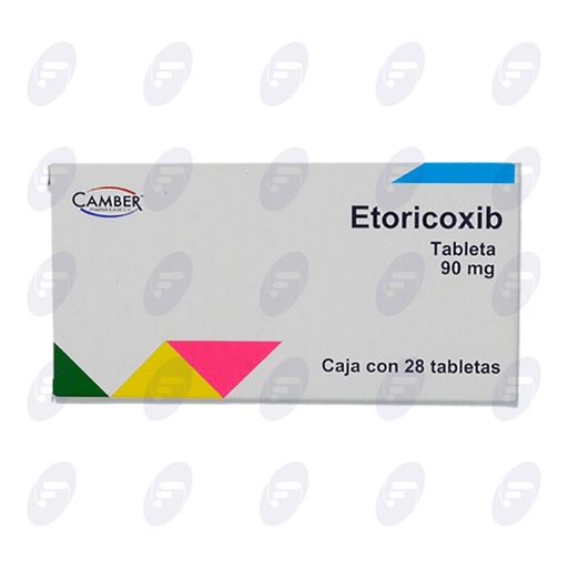 [155535] ETORICOXIB CAMBER 90 MG CAJA C/28 TABLETAS