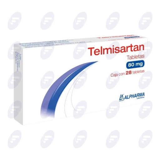 [155536] TELMISARTAN ALPHARMA 80 MG CAJA C/28 TABLETAS