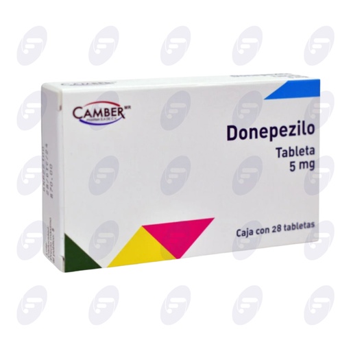 [155527] DONEPEZILO CAMBER 5 MG CAJA C/28 TABLETAS