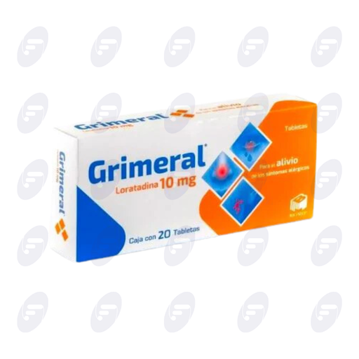 [151102] GRIMERAL 10MG CAJA C/20 TABLETAS