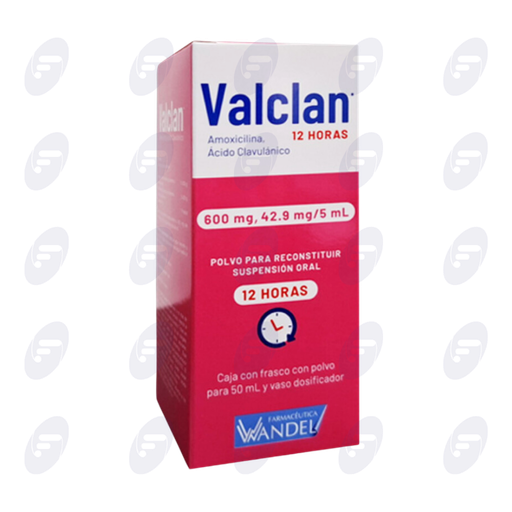 [208027] VALCLAN  600 MG-42.9 MG/5 ML CAJA C/FCO C/50ML