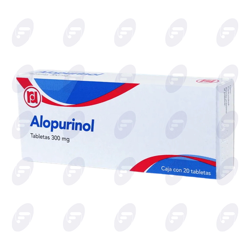 [004060] ALOPURINOL (BIONOL) RANDALL 300MG CAJA C/20 TABLETAS