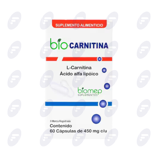[151104] BIO-CARNITINA 450MG FCO C/60 CAPS