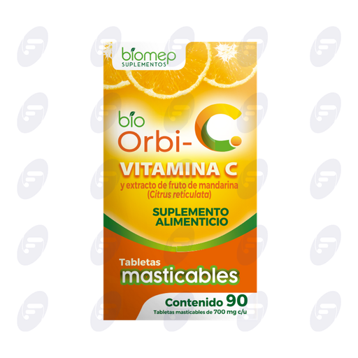 [151106] BIO ORBI-C  700MG FCO C/90 MASTICABLE