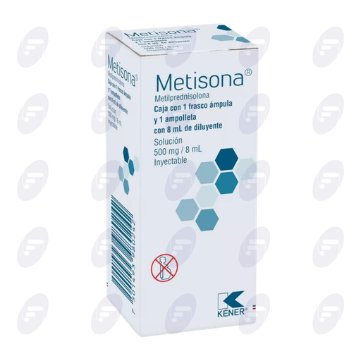 [231014] METISONA 500MG/8ML CAJA C/FCO C/1 AMPOLLETA C/8ML 
