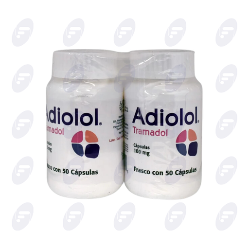 [155556] ADIOLOL 2X1 100 MG FRASCO C/50 CAPSULAS