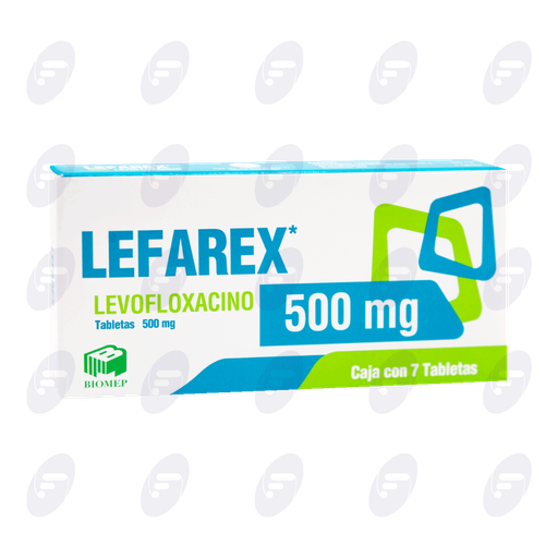 [151108] LEFAREX 500 MG CAJA C/7 TABLETAS
