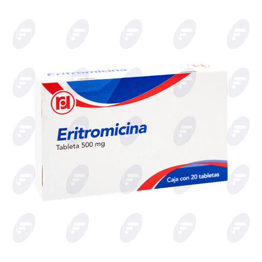 [004061] ERITROMICINA RANDALL 500 MG CAJA C/20 TABLETAS