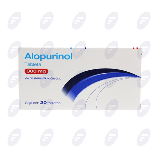 [155565] ALOPURINOL NEOLPHARMA 300 MG CAJA C/20 TABLETAS