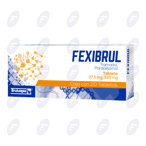 [066264] FEXIBRUL 37.5 MG / 325 MG CAJA C/20 TABLETAS