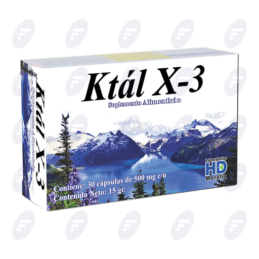 [065014] KTAL X-3 CAJA C/30 CAPSULAS