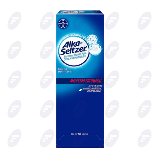 [155570] ALKA-SELTZER EXHIBIDOR C/100 TABLETAS EFERVESCENTES