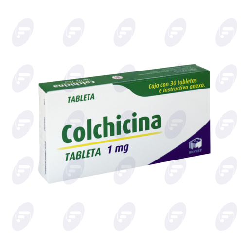 [151028] COLCHICINA BIOMEP 1MG CAJA  C/30 TABLETAS